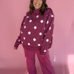 Praise God Reversible Mock Sweatshirt - Ana Patricia Boutique