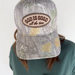 God is Good Camo Trucker Hat - Ana Patricia Boutique