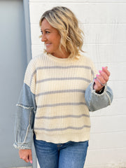 The Corey Sweater- Ivory