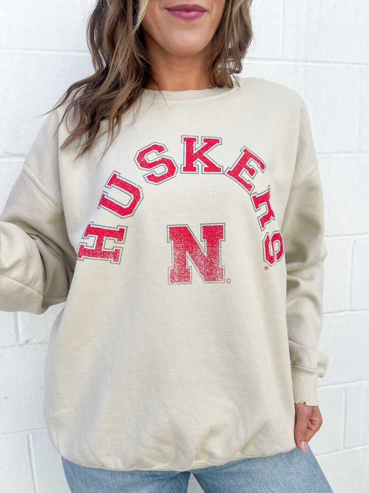 Nebraska Arch Crewneck