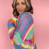 Rainbow Chunky Sweater - Ana Patricia Boutique