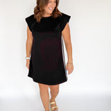 Align Track Dress- Black