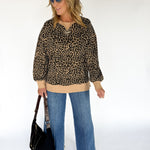 Leopard Crewneck - Ana Patricia Boutique