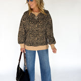 Leopard Crewneck - Ana Patricia Boutique