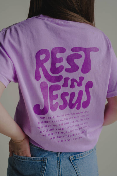 Rest In Jesus Tee