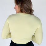 Essential Ribbed Top- Lime - Ana Patricia Boutique