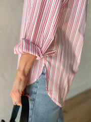Cultivated Chic Button Up- Red