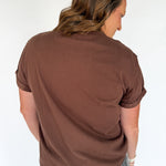 The Mali Basic Tee-Brown - Ana Patricia Boutique