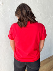 The Mali Basic Tee- Tomato