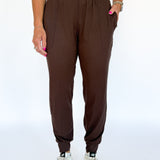 In Training Joggers- Espresso