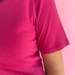 Classic Boxy Fit Tee- Pink - Ana Patricia Boutique