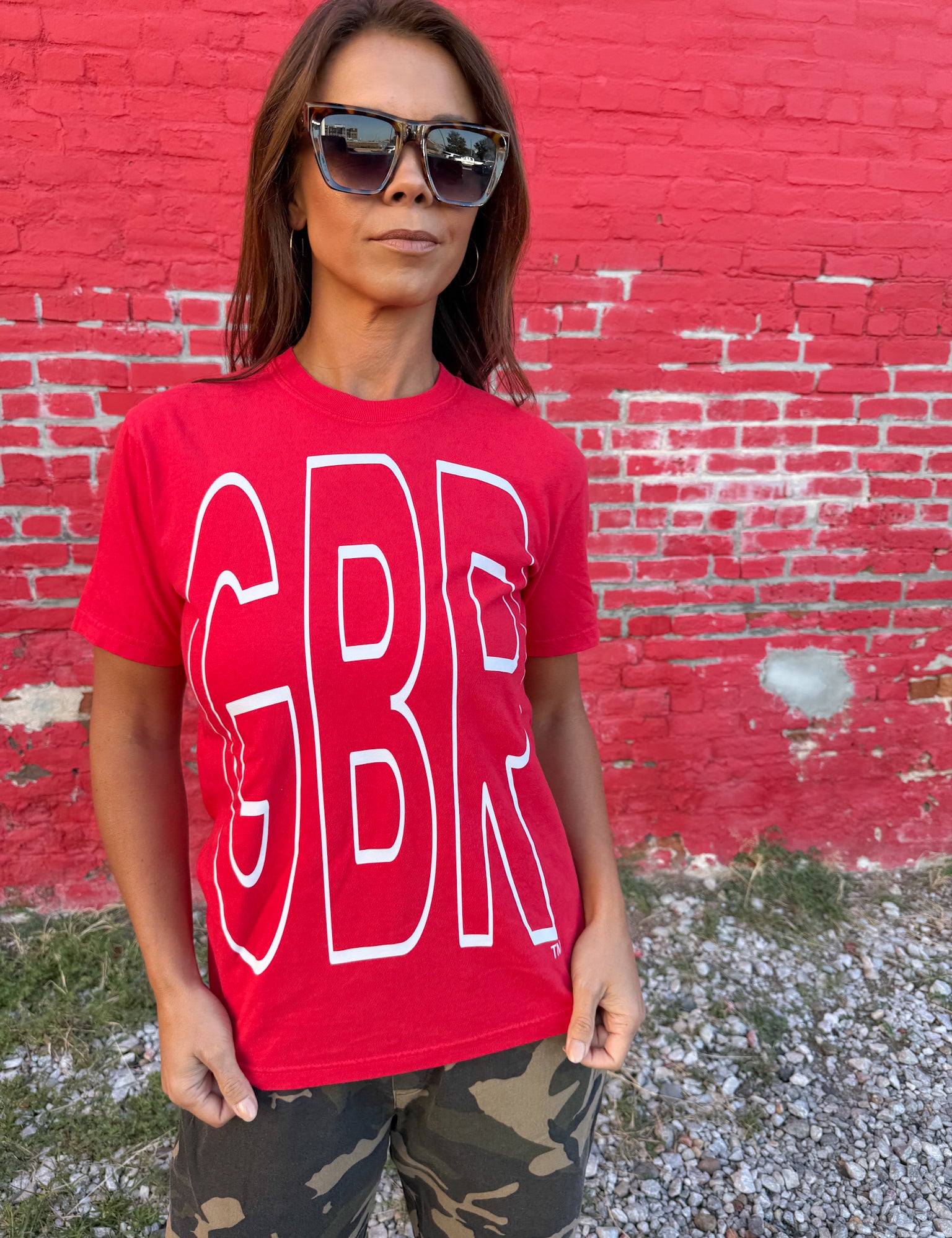 GBR Tee- Red - Ana Patricia Boutique