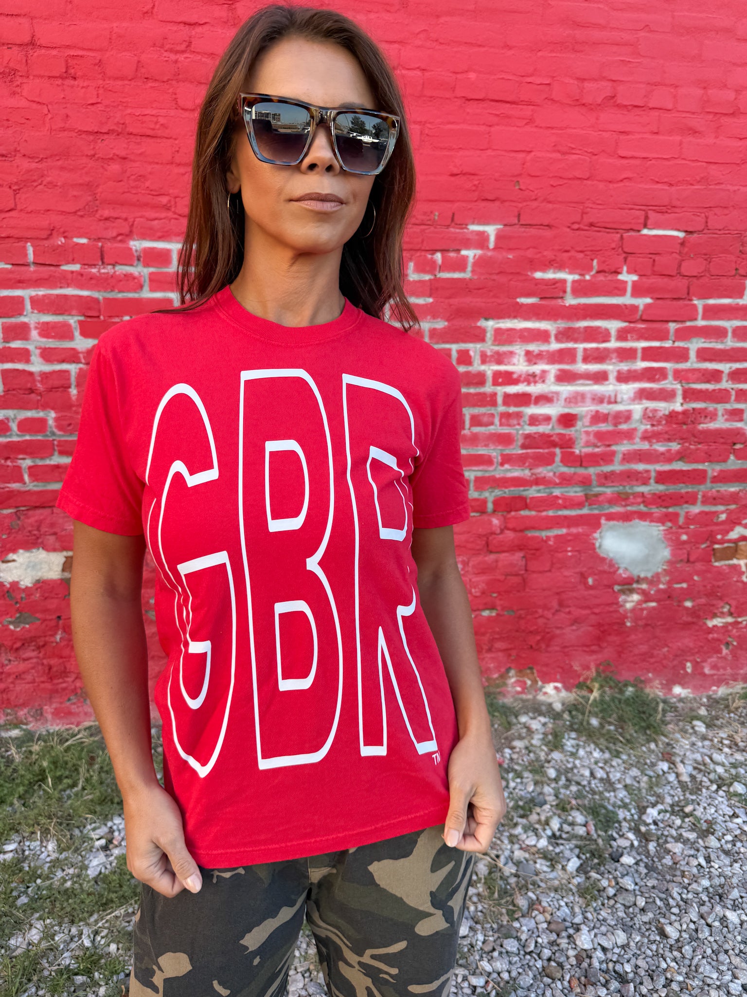 GBR Tee- Red - Ana Patricia Boutique