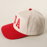 USA Embroidered OTTO Mid Profile Trucker Cap - Ana Patricia Boutique