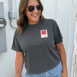 Nebraska-State Sticker Tee