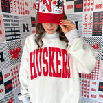 Huskers Reversible Mock Neck Sweatshirt - Ana Patricia Boutique