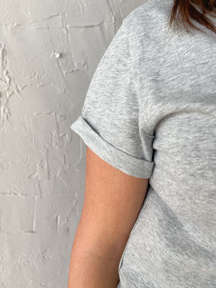 The Mali Basic Tee-H. Grey