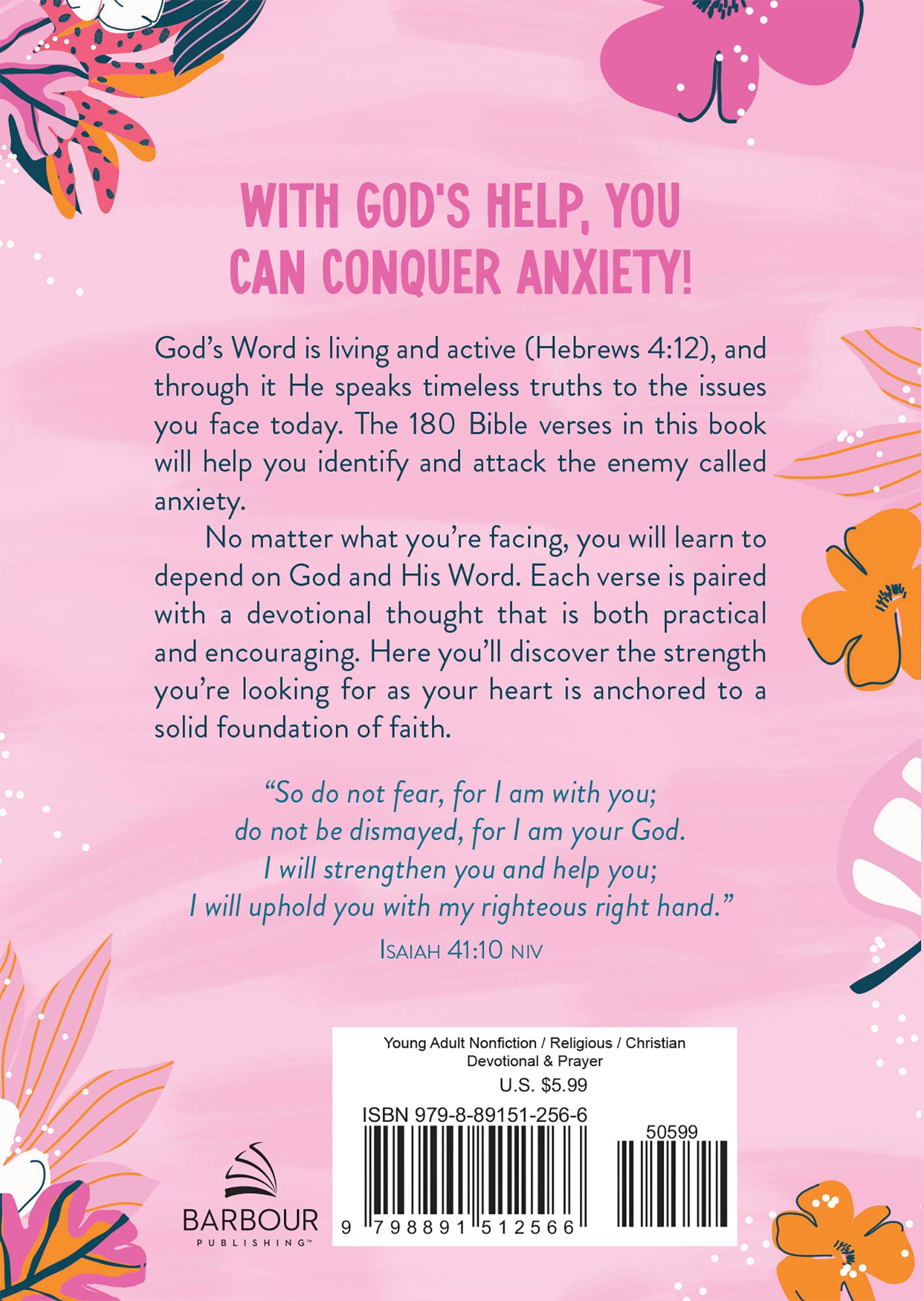 180 Bible Verses for Conquering Anxiety for Teen Girls - Ana Patricia Boutique
