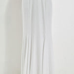 Polka Dot Mermaid Skirt-Ivory - Ana Patricia Boutique