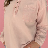 Pink Crochet Hoodie - Ana Patricia Boutique