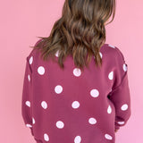 Praise God Reversible Mock Sweatshirt - Ana Patricia Boutique