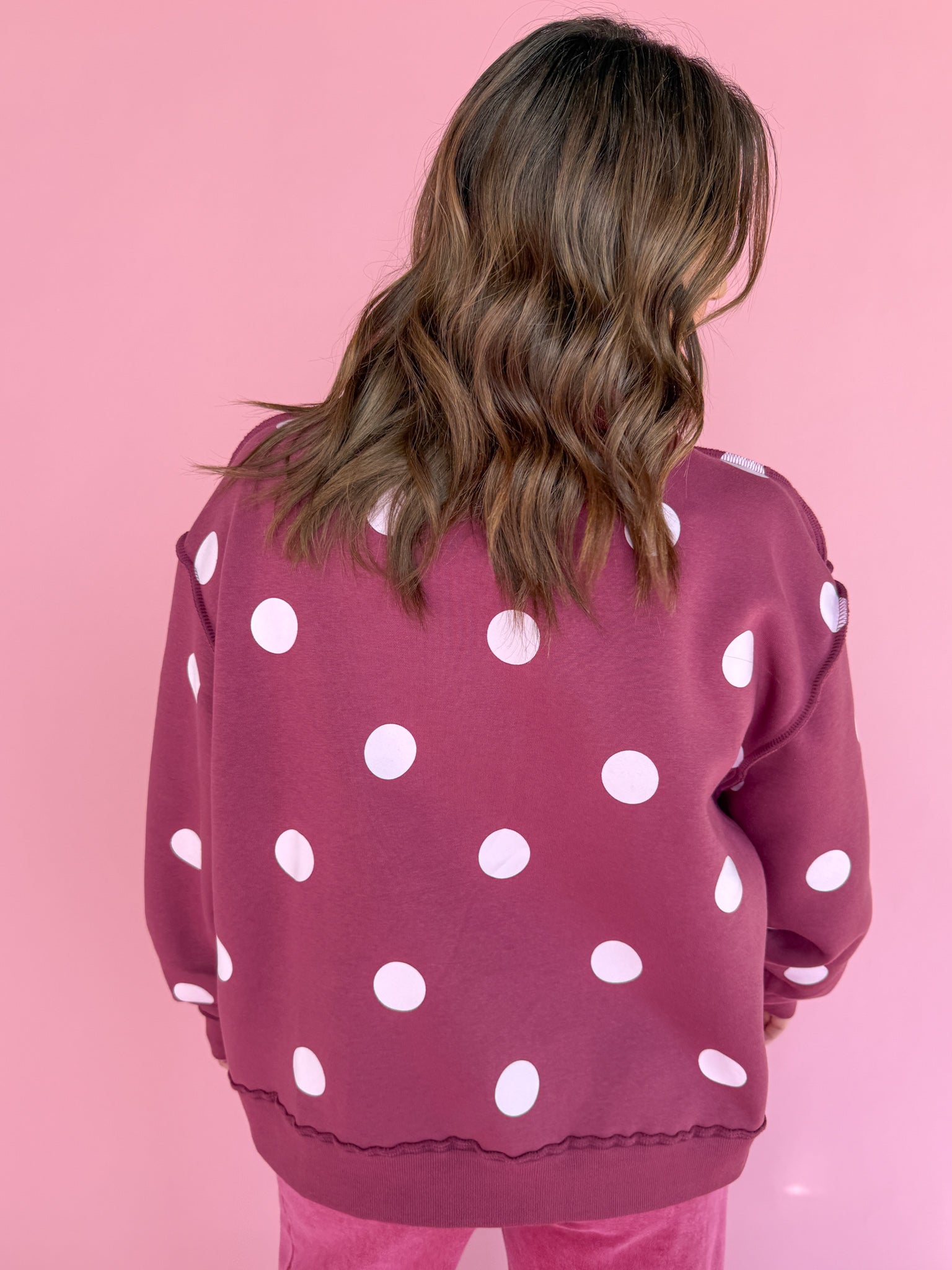 Praise God Reversible Mock Sweatshirt - Ana Patricia Boutique