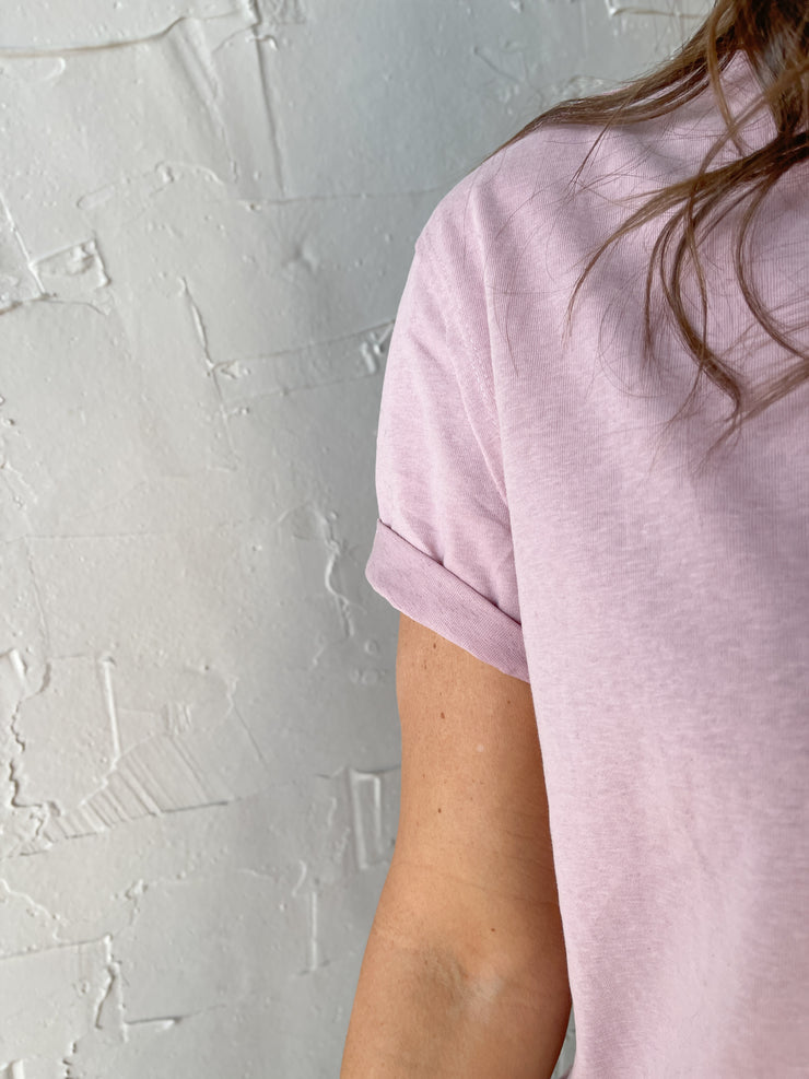 The Mali Basic Tee-Light Pink