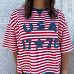 USA 1776 Top-Red - Ana Patricia Boutique
