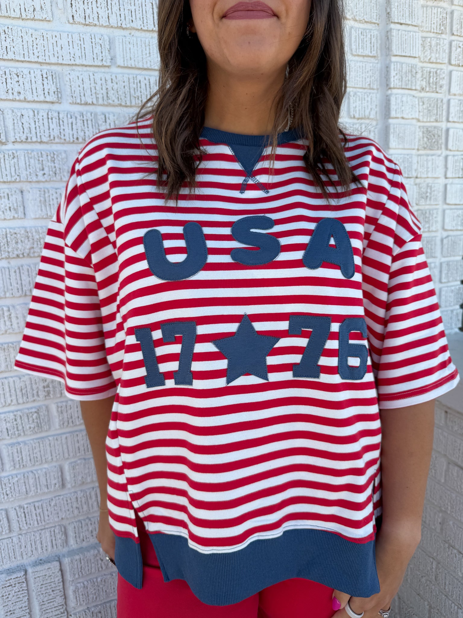 USA 1776 Top-Red - Ana Patricia Boutique