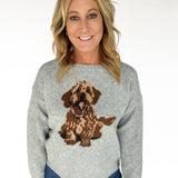 Doggie Sweater- Grey