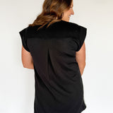 Align Track Dress- Black