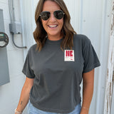 Nebraska-State Sticker Tee