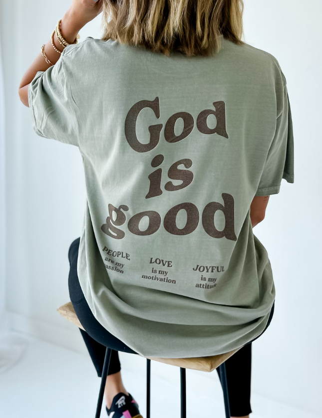 God Is Good Tee - Ana Patricia Boutique