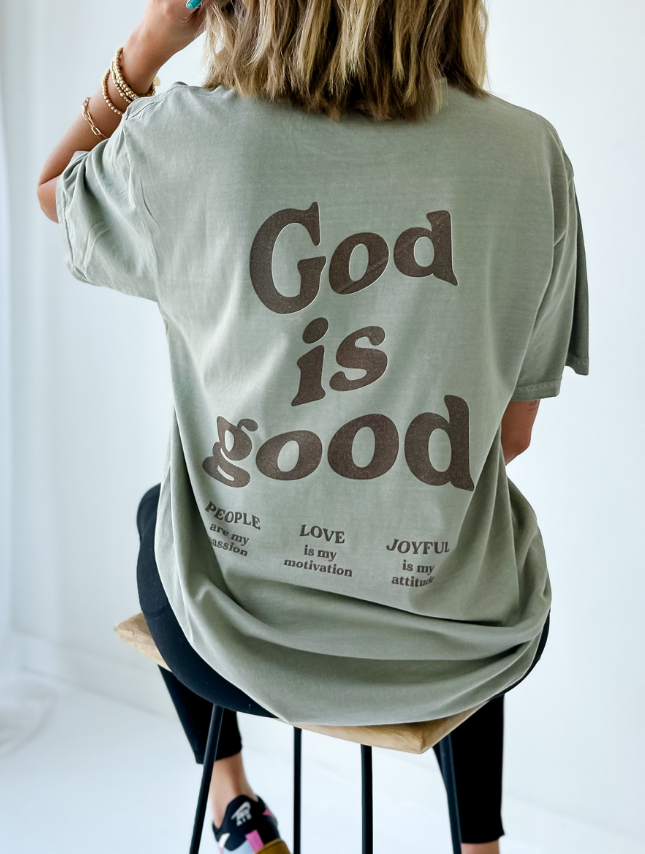 God Is Good Tee - Ana Patricia Boutique