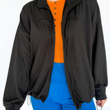 Butter Soft Oversized Jacket- Black