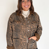 Leopard Barn Jacket