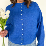 Piper Cardigan- Royal Blue