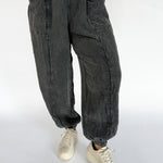 Mineral Wash Jumpsuit- Black - Ana Patricia Boutique