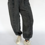 Mineral Wash Jumpsuit- Black - Ana Patricia Boutique