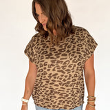 The Bronx Leopard Top
