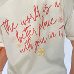 You Matter Graphic Tee- Ivory - Ana Patricia Boutique