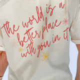 You Matter Graphic Tee- Ivory - Ana Patricia Boutique