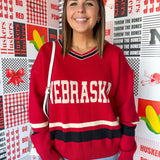 Nebraska V Neck Sweater