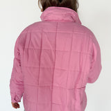 Quilted Jacket- Pink