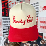 Gameday Club Trucker Cap: Red - Ana Patricia Boutique