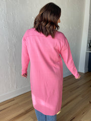 The Bri Cardigan- Pink