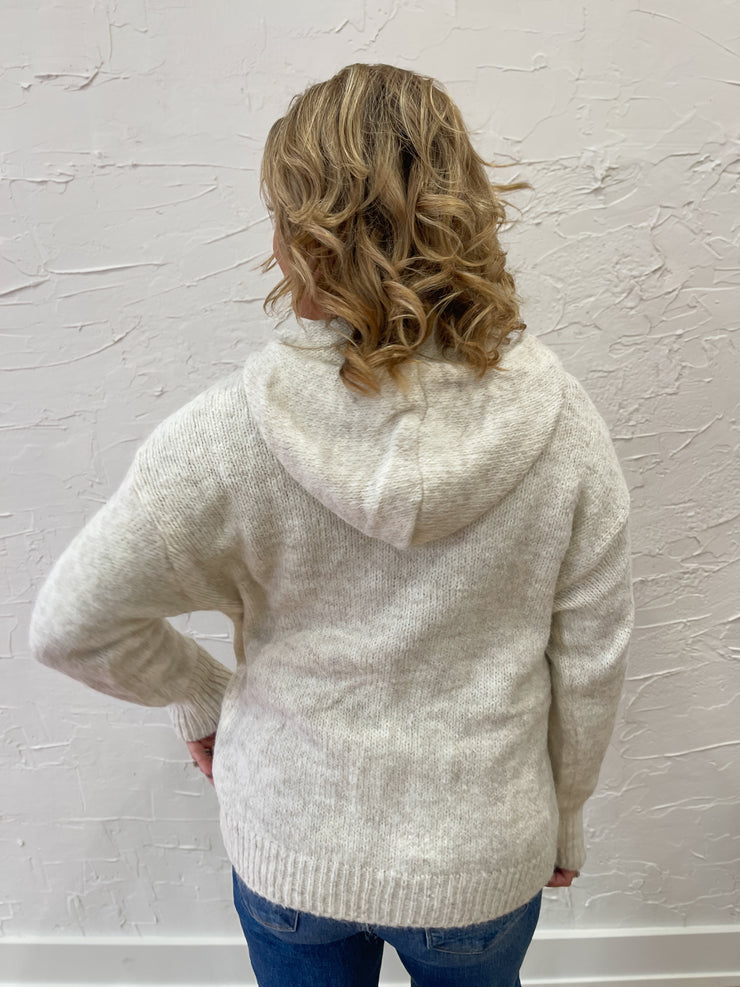 Club Neutral Cardigan- Ivory