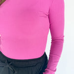 Essential Ribbed Top- Pink - Ana Patricia Boutique