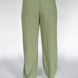 Barrel Leg Pants- Olive