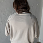 Brushed Cowl Neck Top- Cream - Ana Patricia Boutique